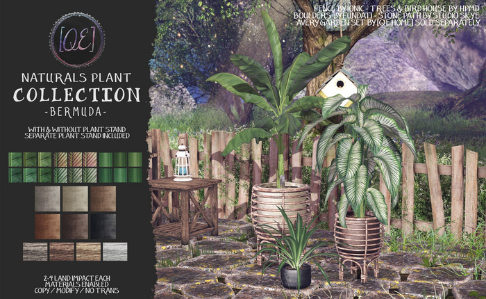 [QE Home] Naturals Plant Collection -Bermuda-