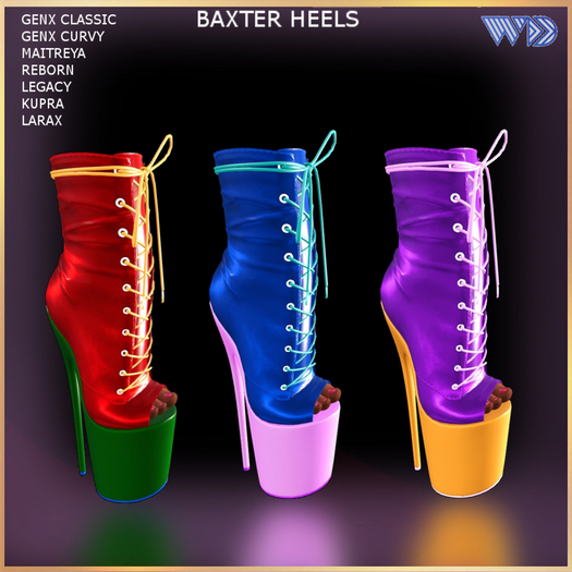 WAD DESIGNS BAXTER HEELS