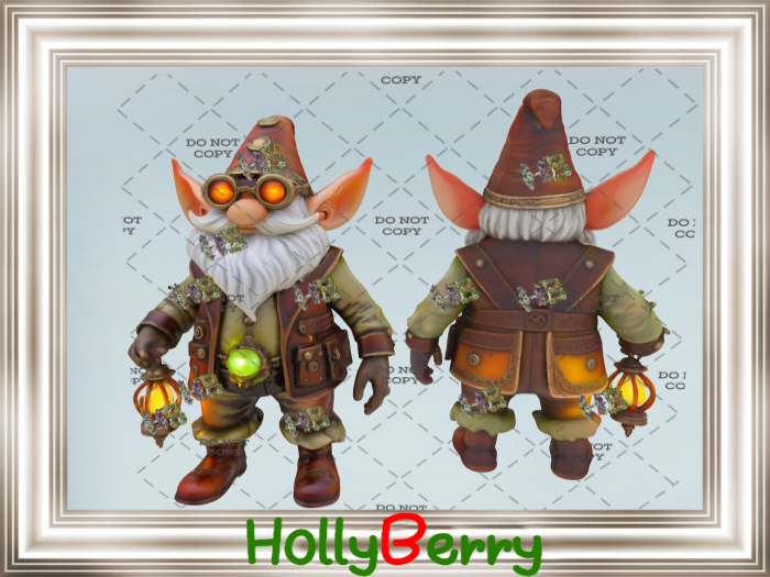 HB: Steampunk Gnome FuLL PERM