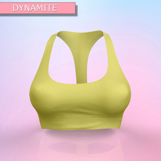 Yellow Small Halter Top WAIFU