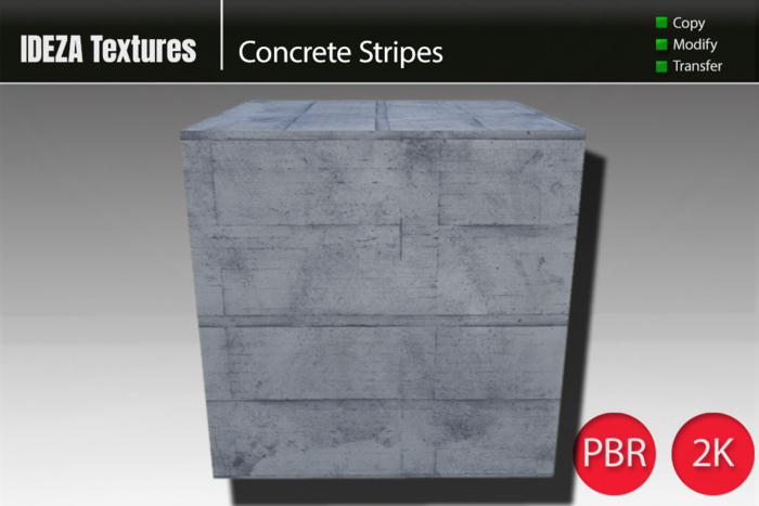 IDEZA Textures - Concrete Stripes