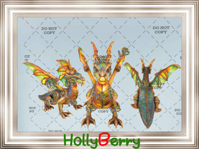 HB: Steampunk Dragon FuLL PERM