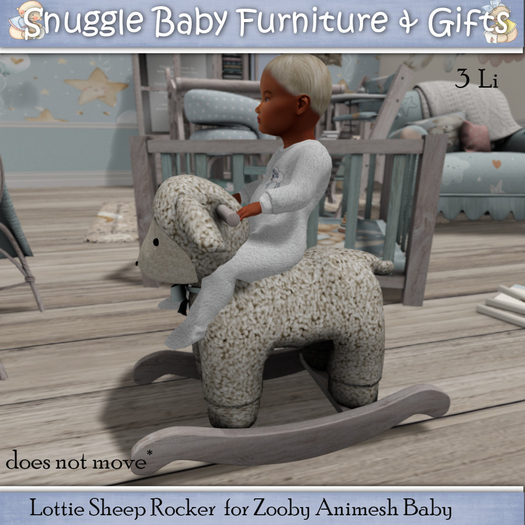 Lottie Sheep Rocker  for Zooby Animesh Baby 