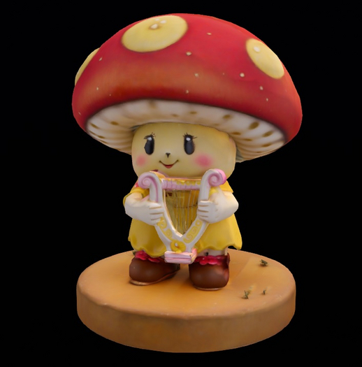 Musical Shroomies Harpist (COMMON)
