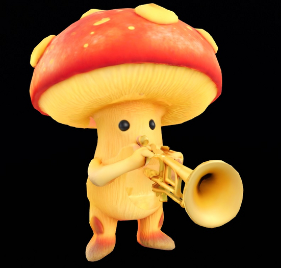 Musical Shroomies Trumpeter (COMMON)