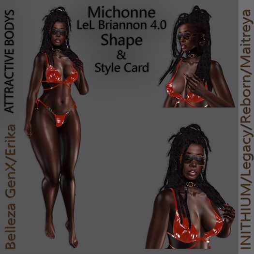 Michonne Shape&StyleCard UnPack