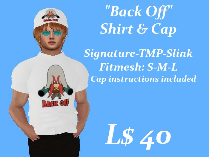 Back Off Shirt & Cap