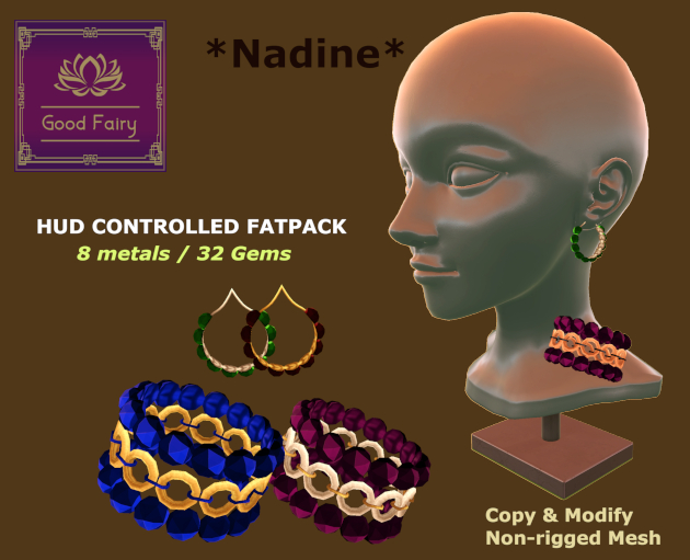[Good Fairy] - Nadine {Jewellery Set} *FATPACK