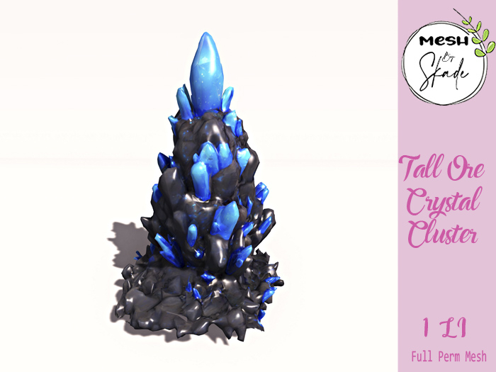 MBS - Tall Ore Crystal Cluster 