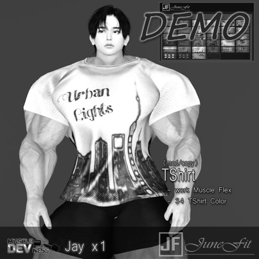 [JuneFit] Jay_TShirt [DEMO]