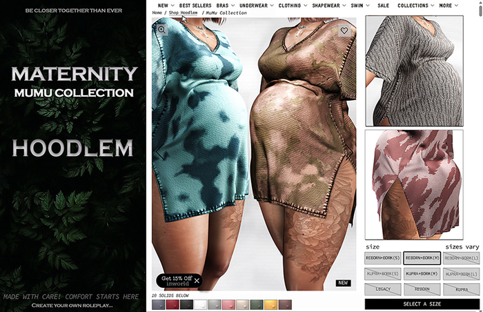 Hoodlem - Maternity MuMu Collection (Reborn+Kupra+BORK) V2