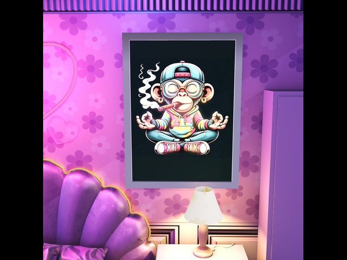 Monkey Ease Monkey Smoke Photo