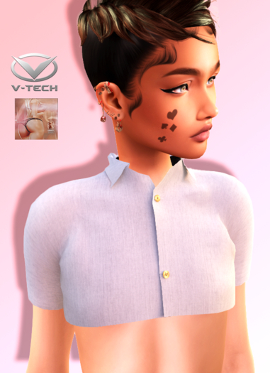 RuthLess Tiff Shirt White Legacy V Tech