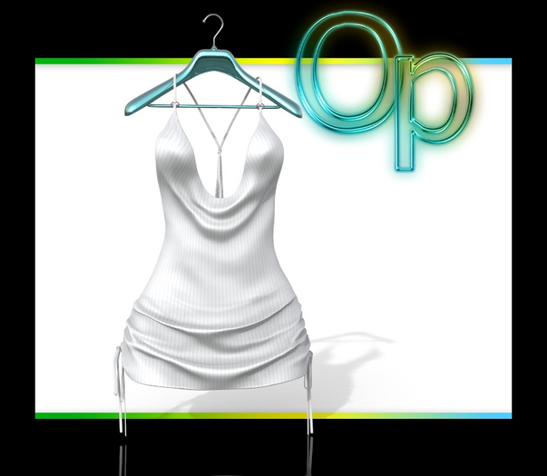 White Summer Dress KUPRA