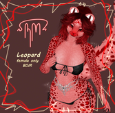 ~RM~ Leopard red (BOM + only female)