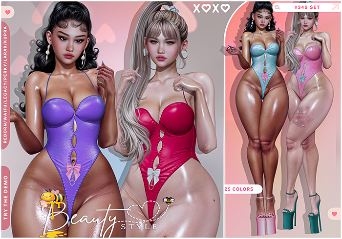 ::BS:: #349 BODYSUIT SET FATPACK