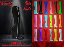 TIPPIES. Suki Heels In Black