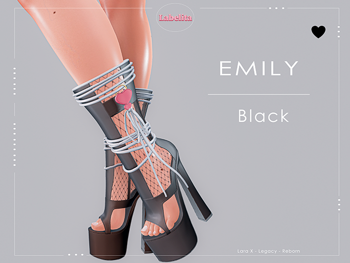 [LABELITA] Emily Heels Black