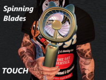 Portable Hand Fan OG Gold (ADD)