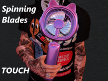 Portable Hand Fan Pink (ADD)