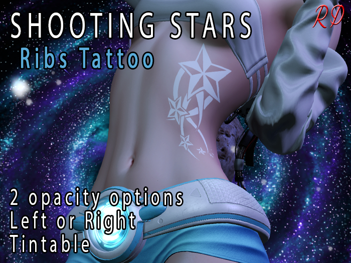 [RP] Shooting Stars Ribs Tattoo BOM (Tintable)