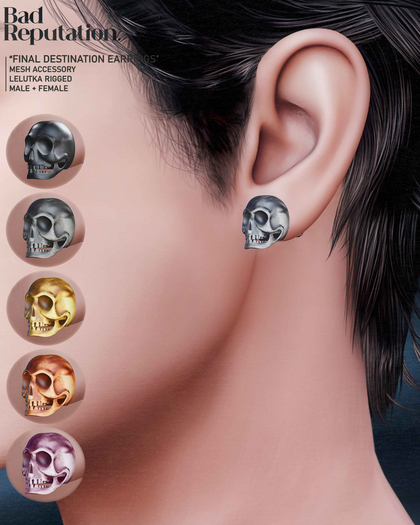 Bad Reputation - Final Destination Earrings - Demo