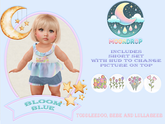 ~MoonDrop~Bloom Blue