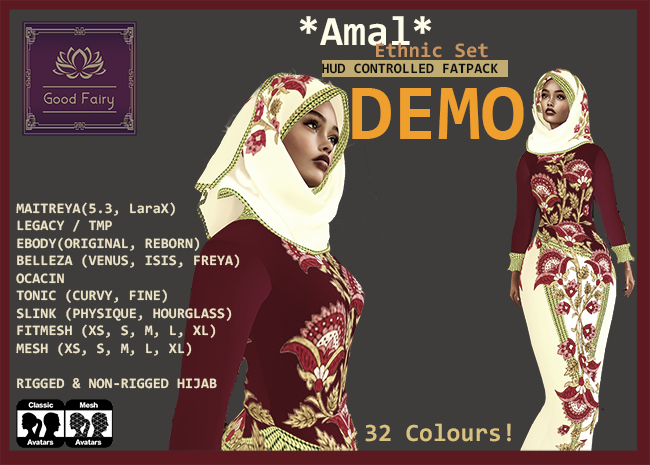[Good Fairy] - Amal {Ethnic Set} *DEMO*