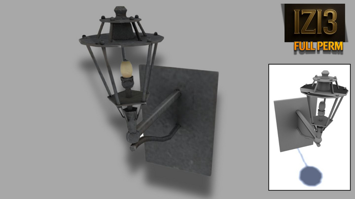 Mesh Lantern Lamp - Full Perm