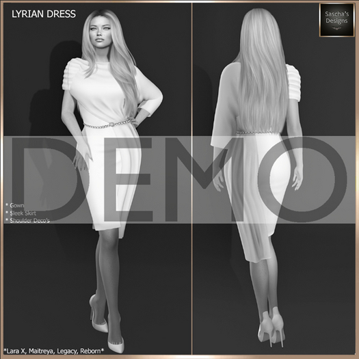 SAS - DEMO Lyrian Dress (LaraX & MB) 
