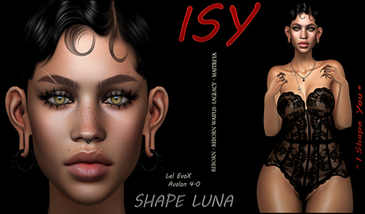 ISY Shape Luna Avalon  Evox  4.0