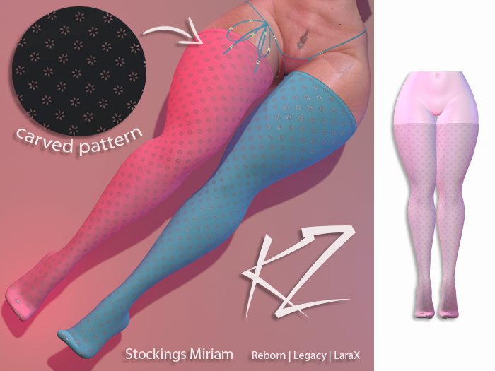 KZ Stocking Miriam White