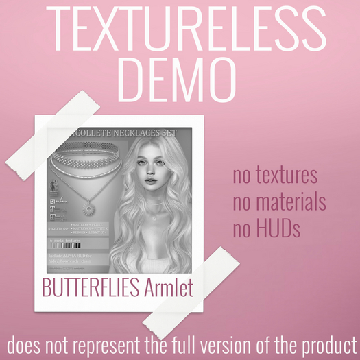 TEXTURELESS DEMO *AvaWay* NICOLETTE Necklaces Set