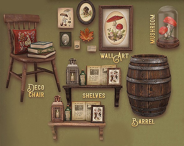 .random.Matter. - Cottage Life - Shelf [Light]