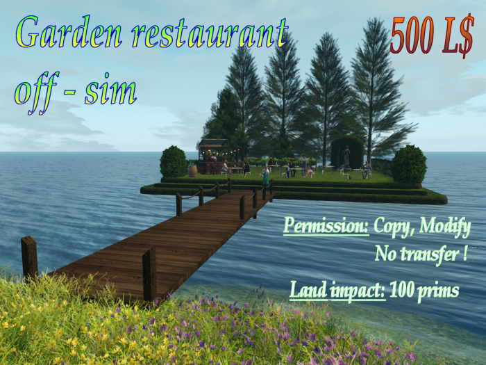 Garden restaurant Off-sim