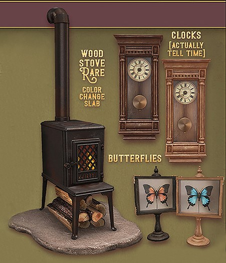 .random.Matter. - Cottage Life - Clock [Light]