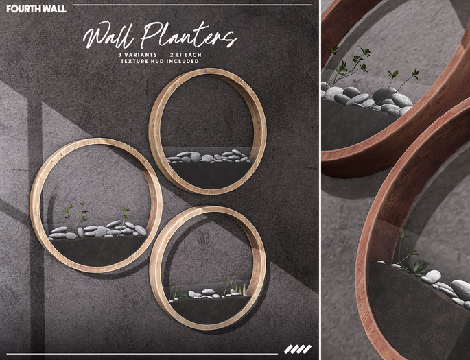 [FOURTH WALL] Wall Planters [Add Me]