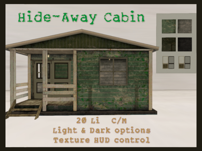 Hide-Away Cabin Unpack (ADD)