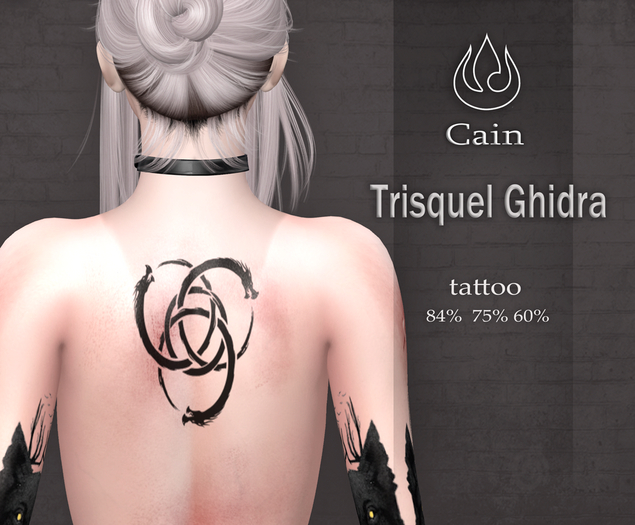 Cain - Trisquel Ghidra - tattoo GIFT