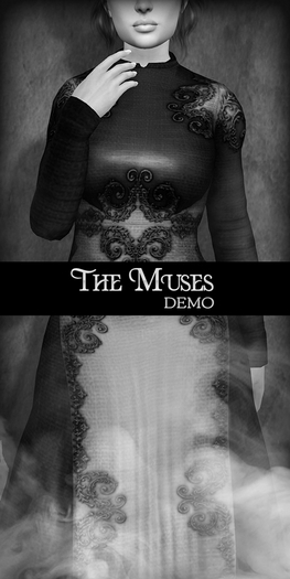 TheMuses - Scrolled Gown - DEMO