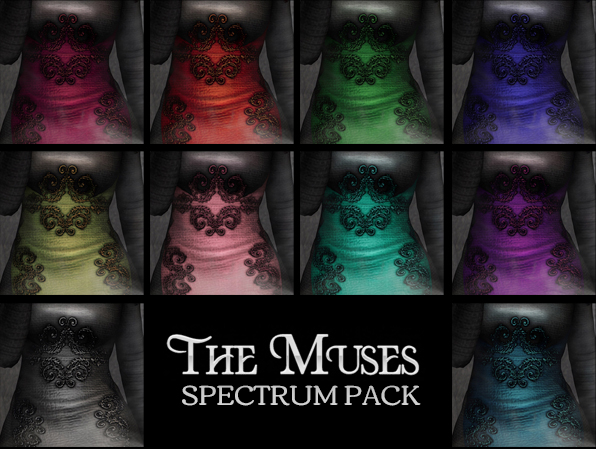 TheMuses - Scrolled Gown - AllColors