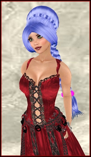 Princess Indigo Hair