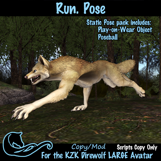KZK Direwolf Pose- Run.
