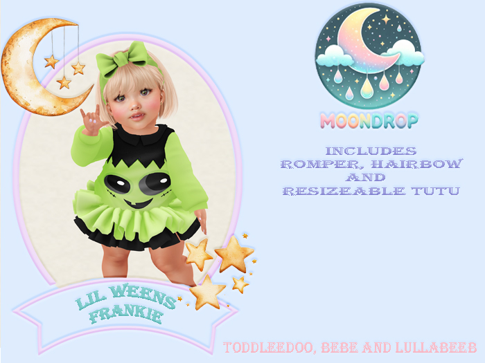 ~MoonDrop~Lil Weens Frankie Tutu set