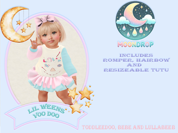~MoonDrop~Lil Weens Voodoo Tutu set