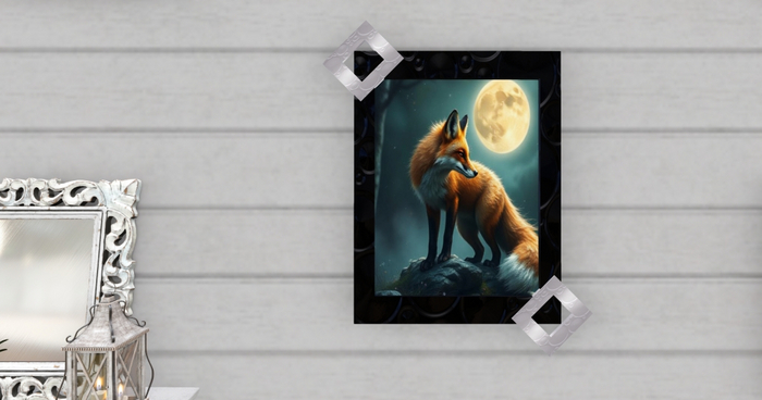 Red Fox 2 AI Wall Art LCAE (Rez Me)