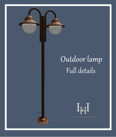 Outdoor lamp Xena/ L&H Design