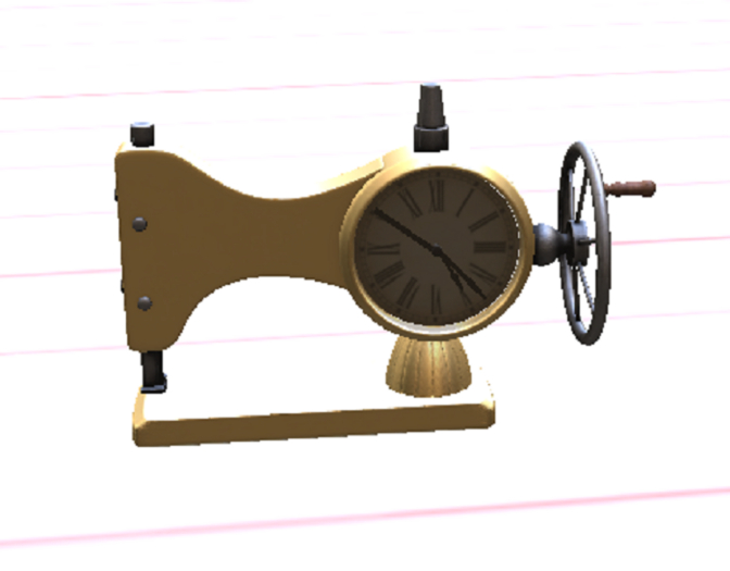 DFS GB#55 Sewing Machine - Time Flies