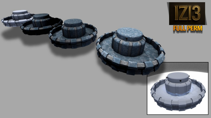 Fountain Mesh - Full Perm