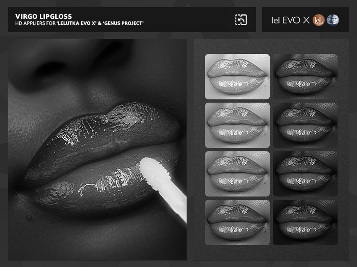 ives. virgo lipgloss - demos